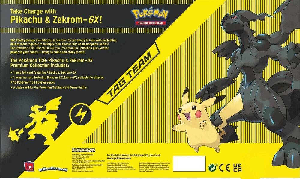 Pikachu & Zekrom GX Premium Collection