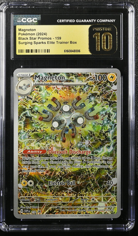 Magneton 159 Holo Surging Sparks Pokemon CGC 10 Pristine