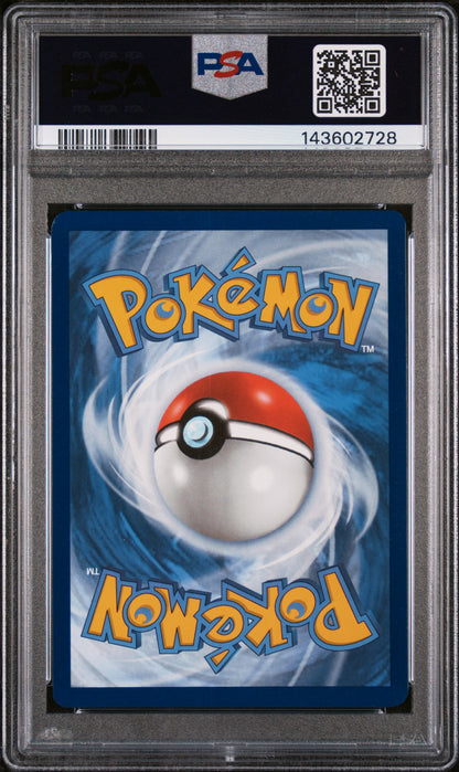 Team Rocket's Meowth 203/182 Illustration Rare Pokemon PSA 10