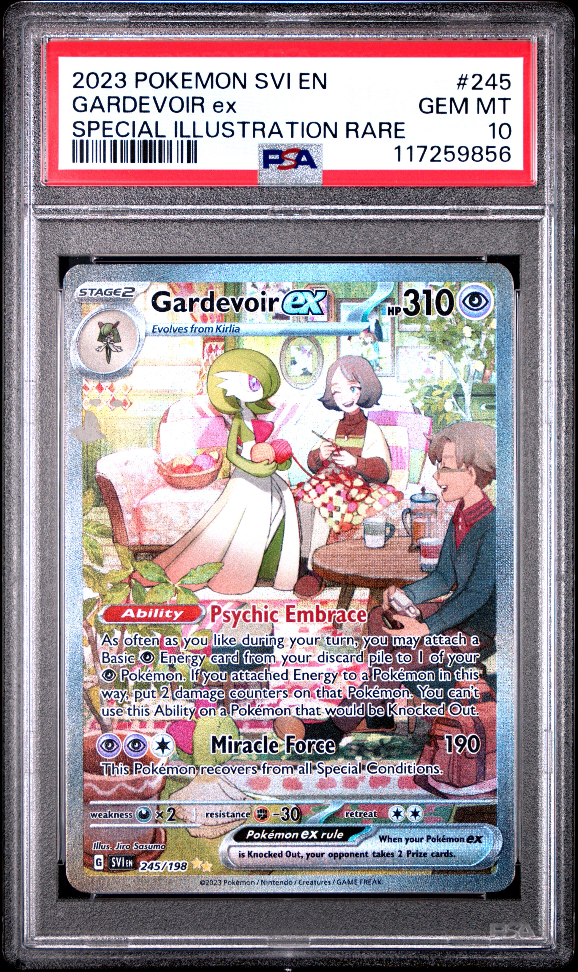 Gardevoir EX 245 Special Illustration Rare Pokemon PSA 10