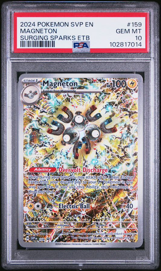 Magneton 159 Holo Surging Sparks Pokemon PSA 10